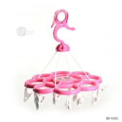迪樂(lè )梅花形曬衣架(28